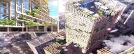 Projeto prop�e arranha c�u de madeira em T�quio com 350 metros e 70 andare