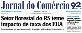 Setor florestal vê risco de paralisação com tarifa dos EUA