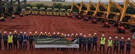 Arauco recebe primeiras m�quinas para suas opera��es florestais em Mato Grosso do Sul