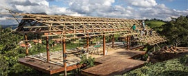 Curso em Piracaia (SP) ensina a construir com bambu