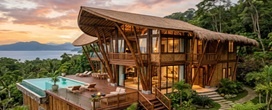 O �a�o verde� da natureza ganha tratamento moderno e se transforma na espinha dorsal de constru��es tropicais luxuosas e ultrarresistentes ao tempo