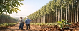 Quando plantar eucalipto comercial no Brasil