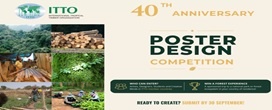 A ITTO lan�a concurso de design de cartazes para o seu 40� anivers�rio