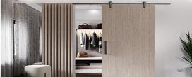 Empresa brasileira apresenta sistema de portas premiado para a Closets Expo