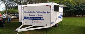 Fibria amplia estrutura de salas de estimulação contra o sono em MS