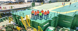 Veracel celebra uma década de transporte de celulose 100 por cento marítimo e a redução de mais de 100 mil toneladas de emissões de CO2